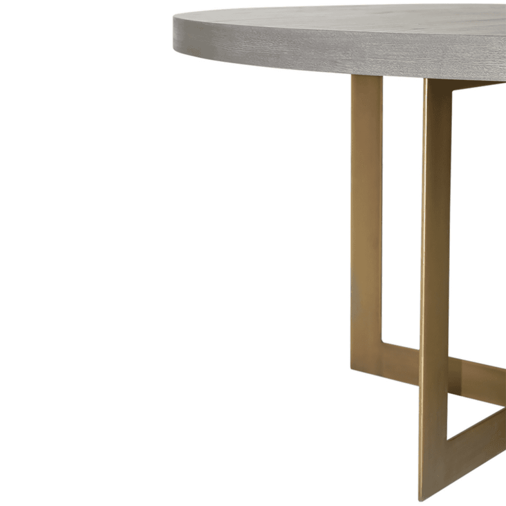 Leonard round dining table