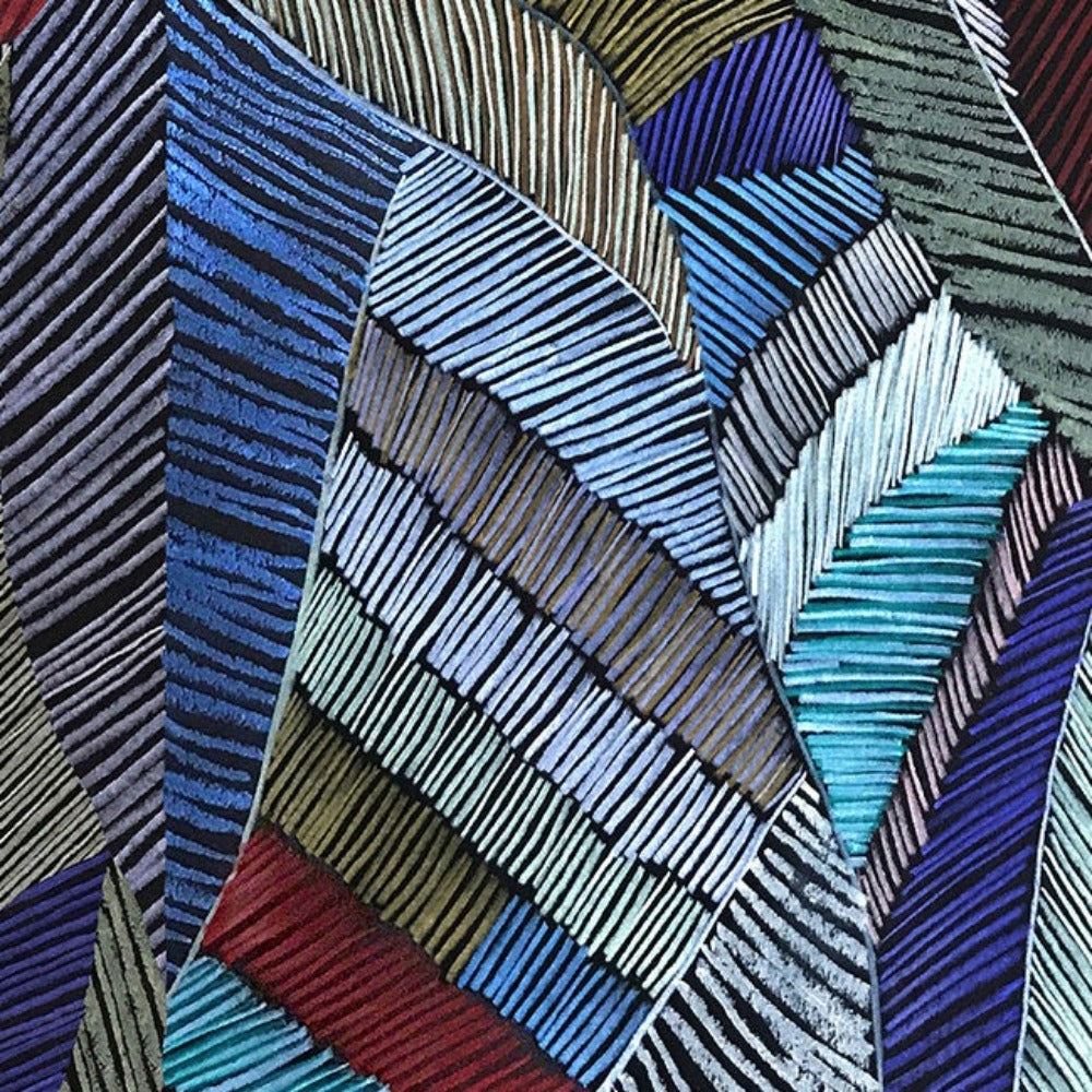 Les Tricots Chintz Designer Wallpaper By Arte-Renaissance Design Studio