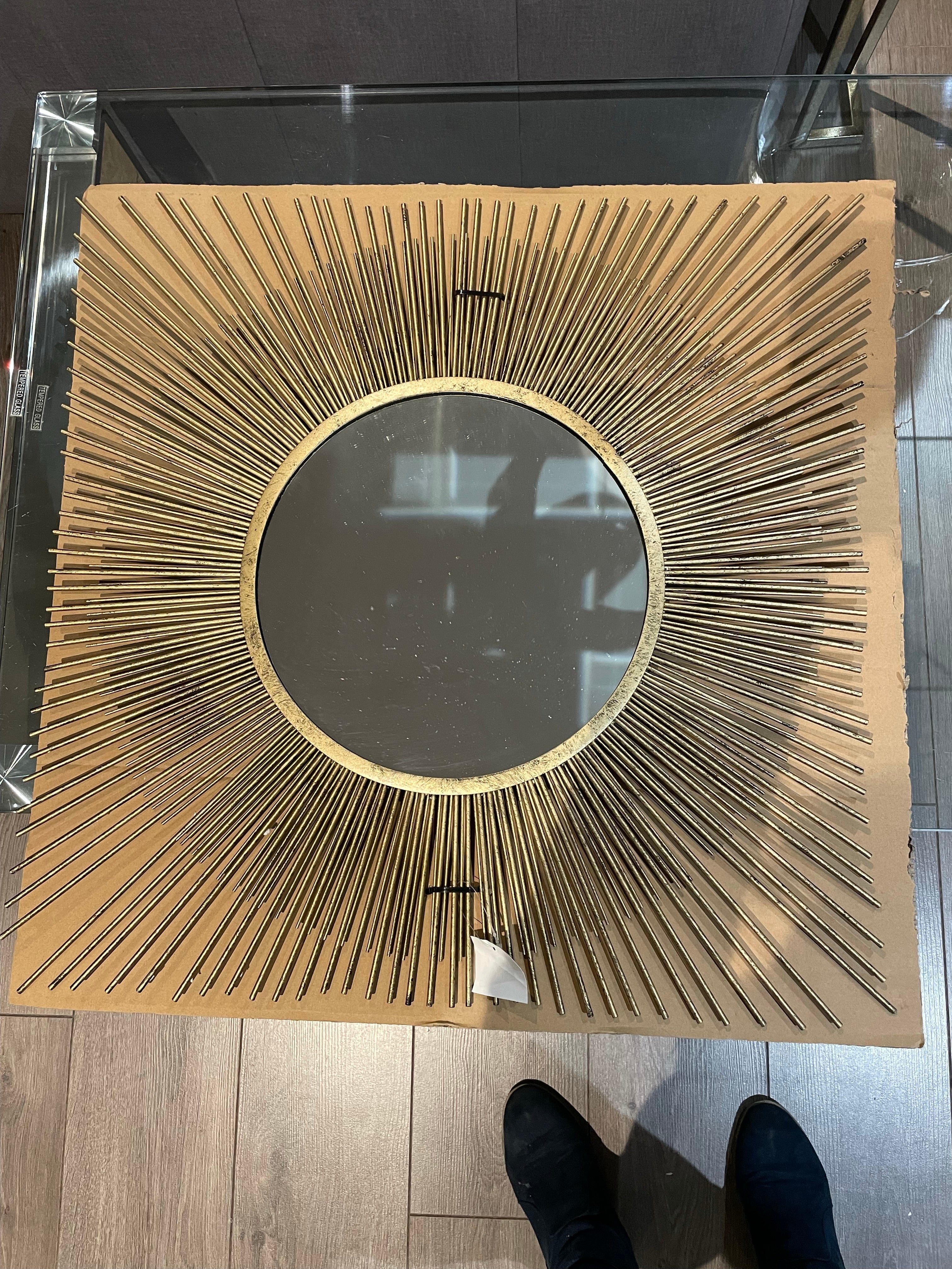 Libra Spike Mirror - Reduced To Clear 1/2 Price-Renaissance Design Studio