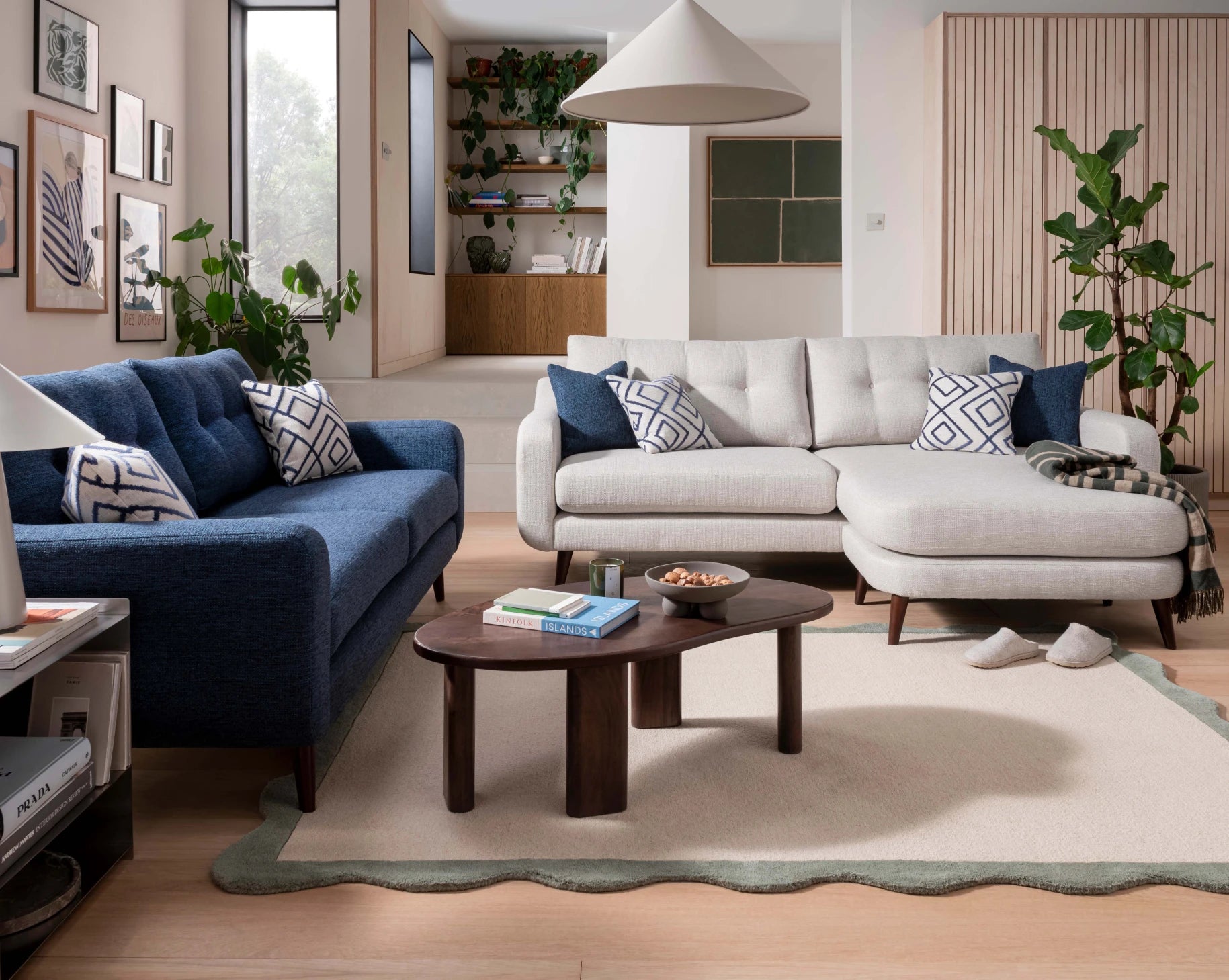 Lisbon compact lounger chaise sofa by Whitemeadow-Chaise sofa-Renaissance Design Studio