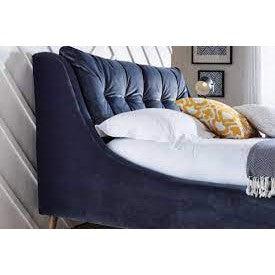 Louis Custom ultra modern styling  handmade bed w delicious curves Price from €1475
