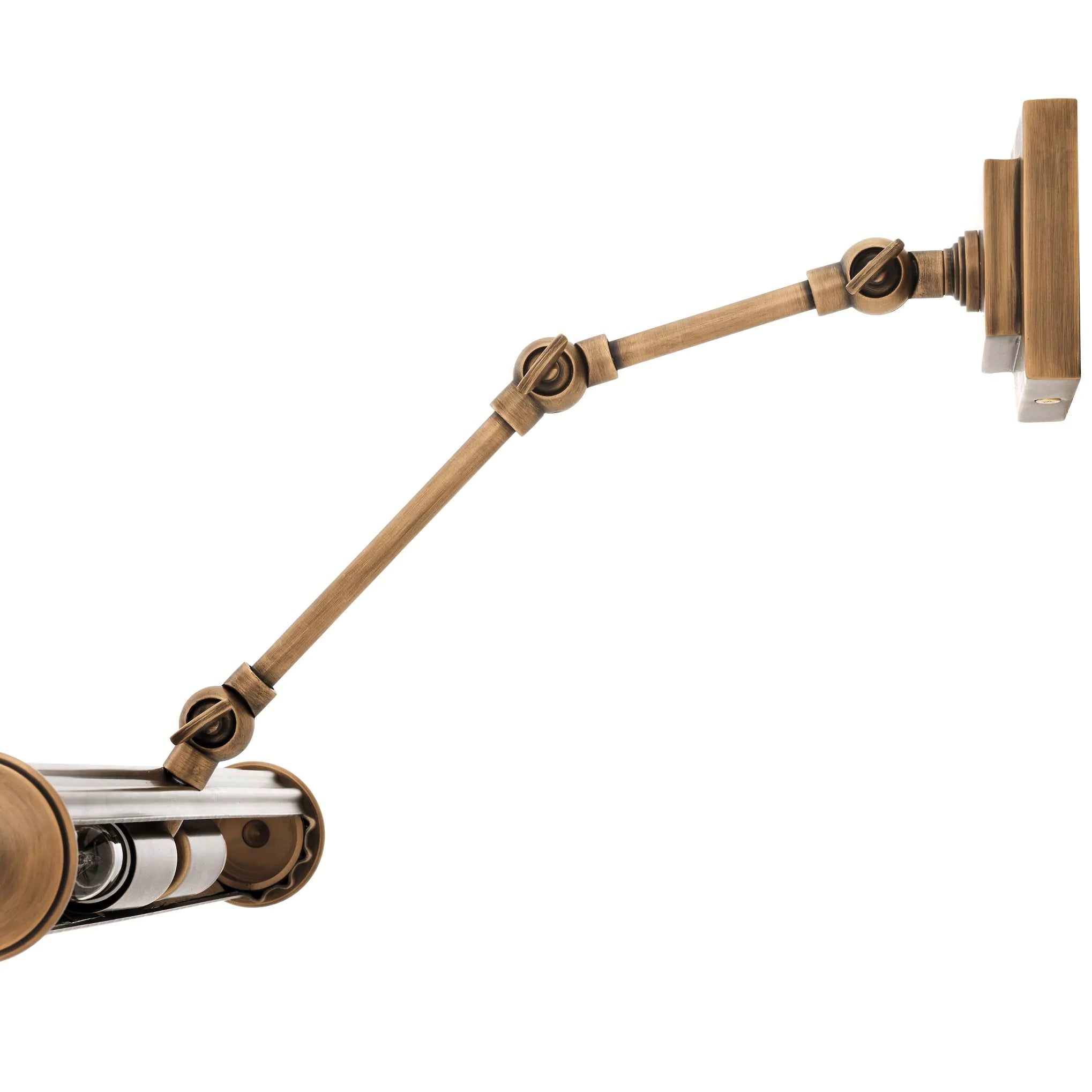 Luca Wall Lamp Antique Brass Finish by Eichholtz.-Renaissance Design Studio