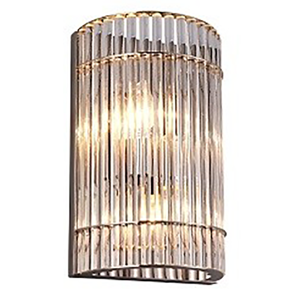 Macy Wall Light Nickel - Reduced Price-Renaissance Design Studio