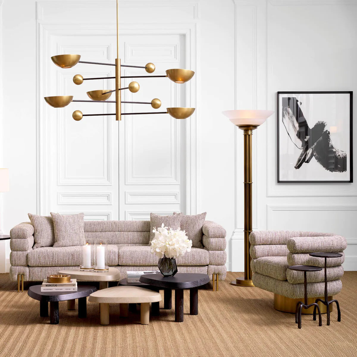 Maguire swivel armchair by Eichholtz. last one Outlet Deal save 30%-Renaissance Design Studio