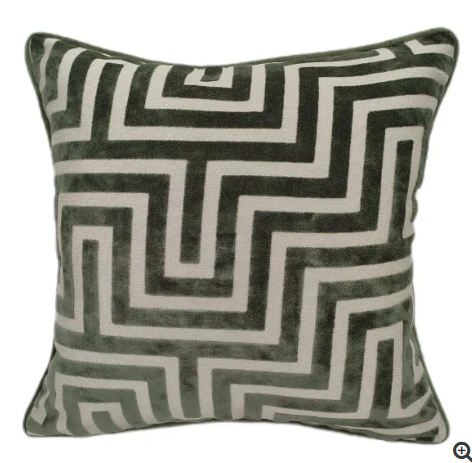 Malini Amazing Sage cushion M 43 x 43cm-cushions-Renaissance Design Studio