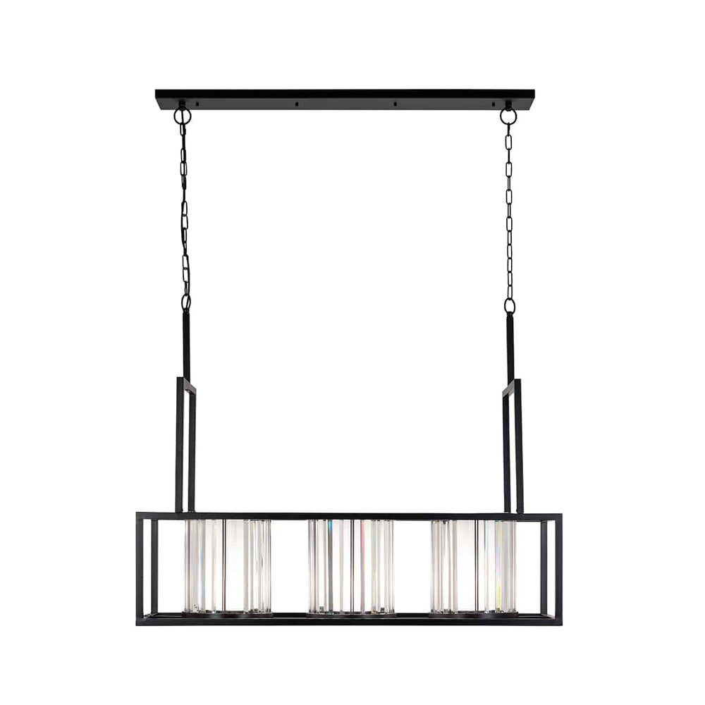 Manhattan Black Hanging Candle Pendant Light