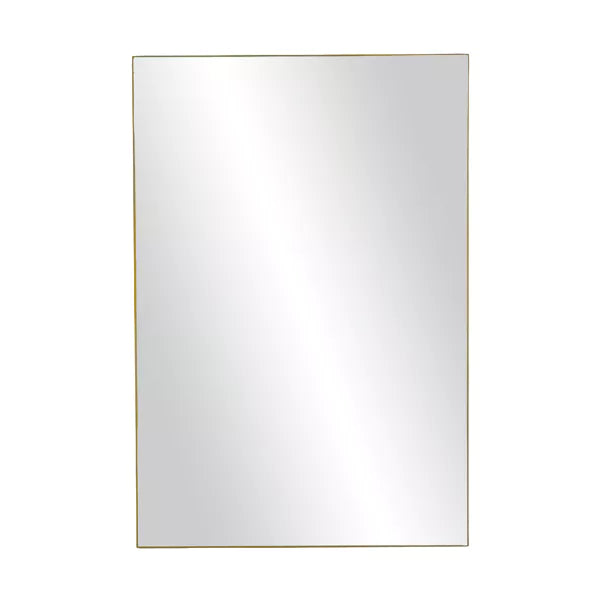 Manhattan Gold Frame Mirror 118 x 80cm-Renaissance Design Studio