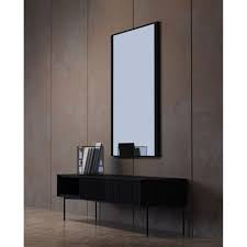Manhattan Palace Round Minimalist Round Mirror With Slim Frame In Gold-Renaissance Design Studio