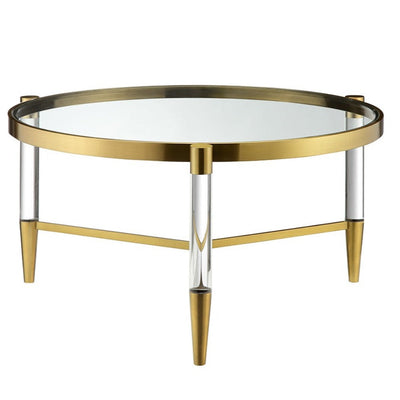 Marietta large designer round coffee table