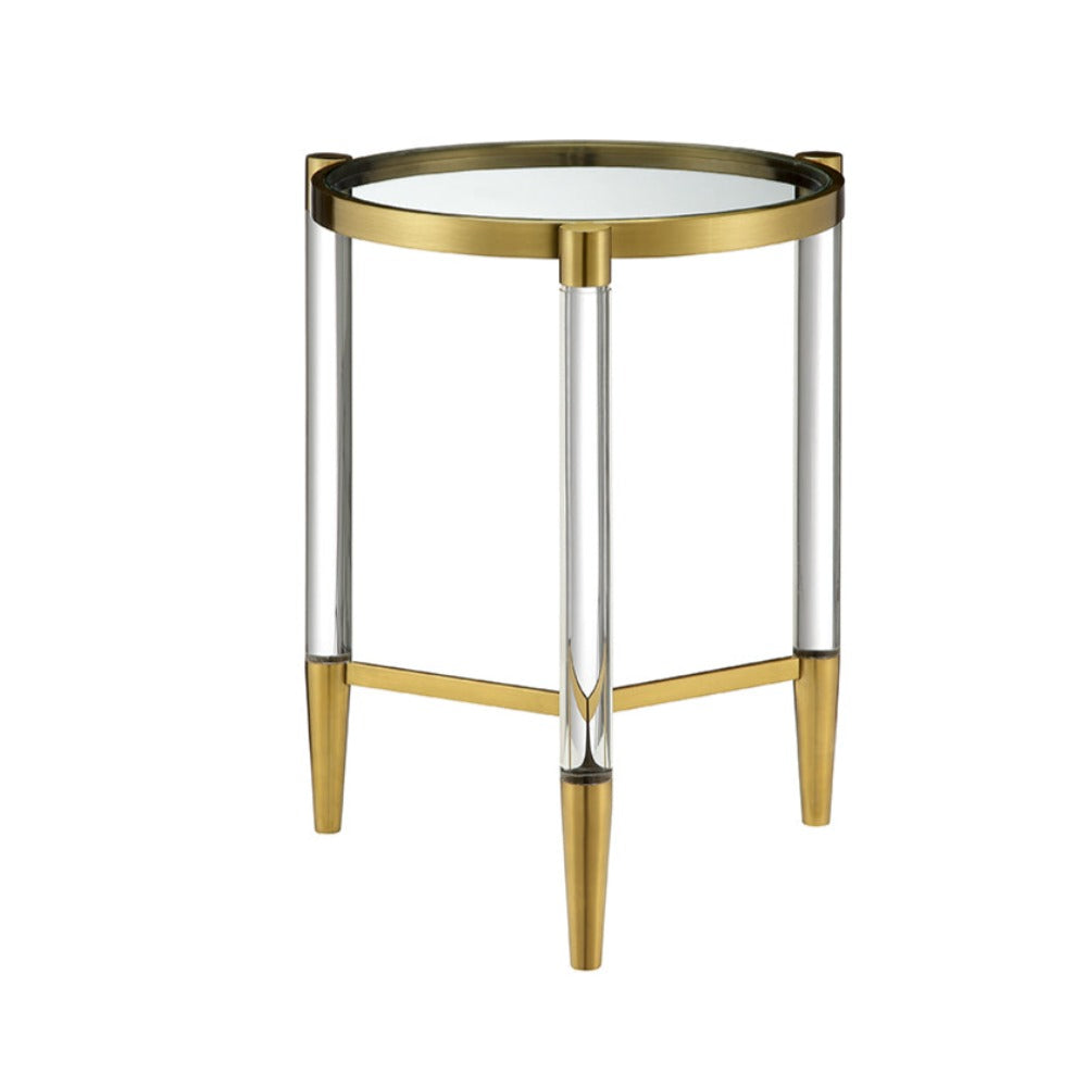 Marietta Round Side Table-side table-Renaissance Design Studio