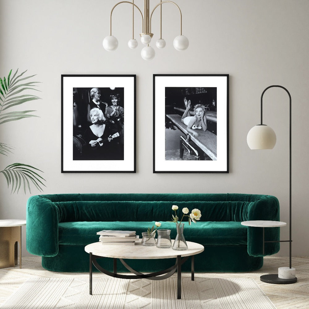 Marilyn Monroe Some like it hot. Hand made framed art work-Renaissance Design Studio