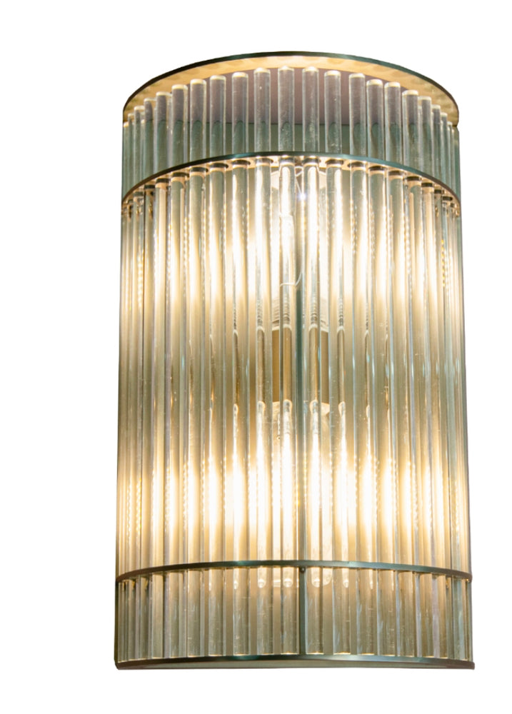 Mason wall light in champagne ip65 rated