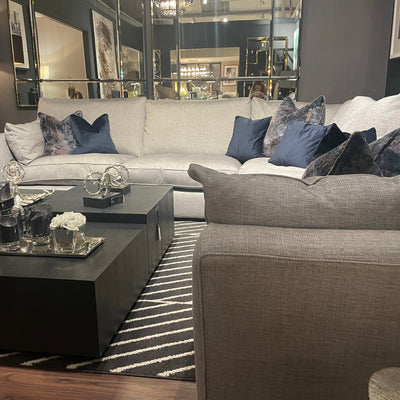Maxwell custom made XL modular corner  sofas  in stock on display REDUCED save €1000
