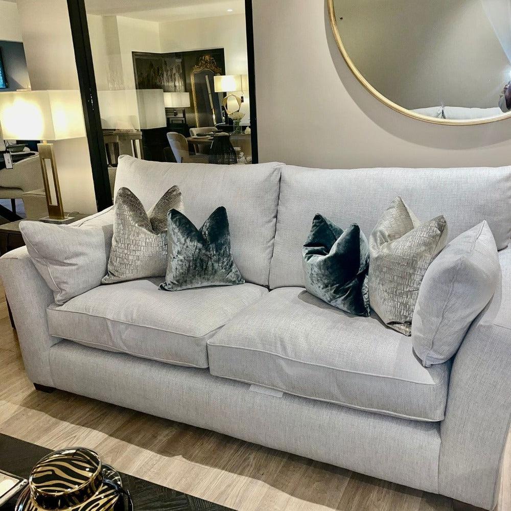 Maxwell luxury  x large corner  sofa by Westbridge in Marl   reduced