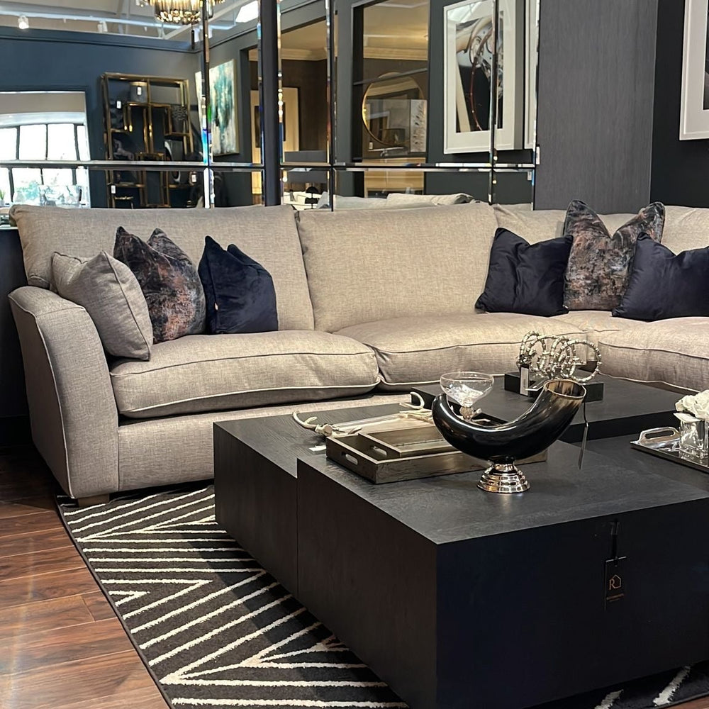 Maxwell luxury  x large corner  sofa by Westbridge in Marl   reduced