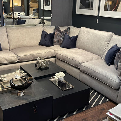 Maxwell luxury  x large corner  sofa by Westbridge in Marl   reduced