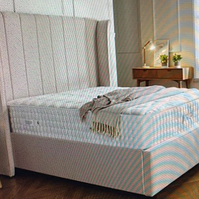 Maya bespoke bed made in your fabric choices from