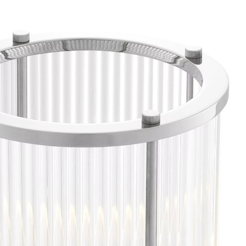 Mayson Glass Hurricane by Eichholtz Nickel finish-Hurricane-Renaissance Design Studio