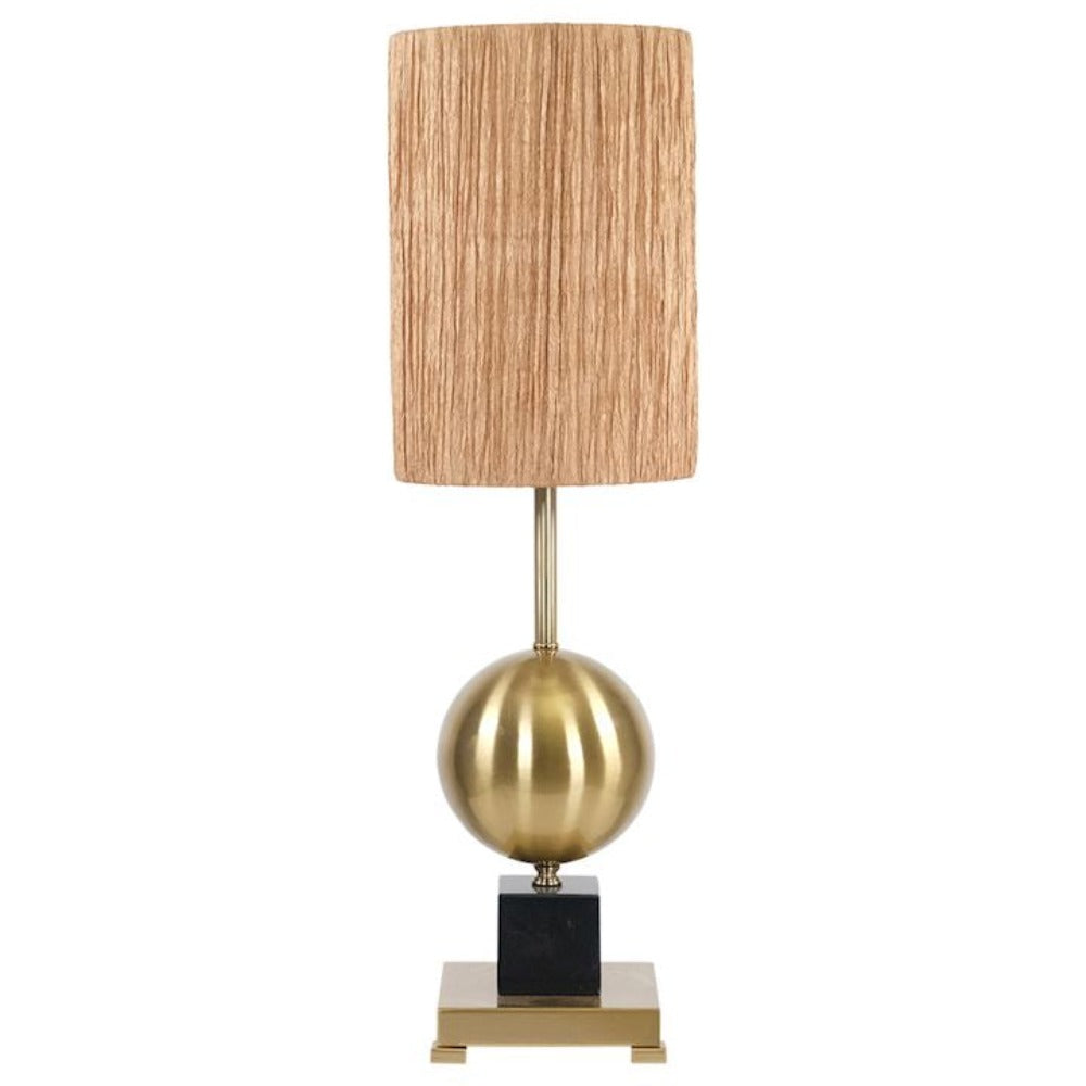 Mayson Table lamp with shade-Table lamps-Renaissance Design Studio