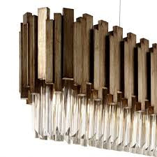 Meabh long over table gold chandelier. REDUCED-Renaissance Design Studio