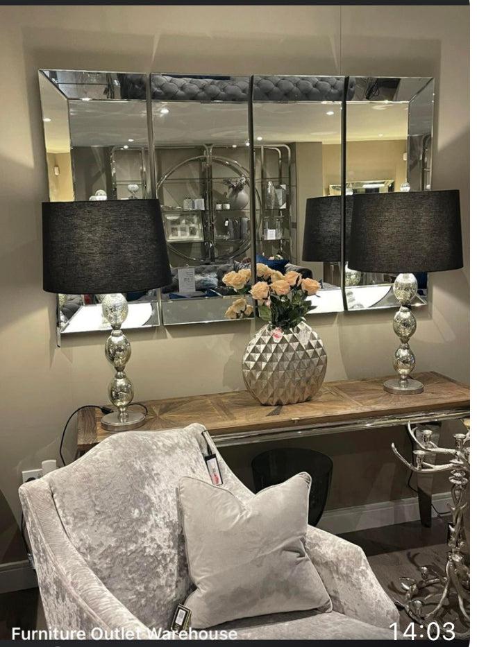 Medina 4 piece Large Sectional Mirror