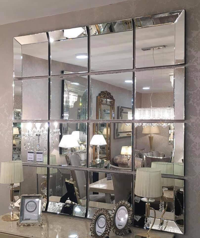 Medina 9 or 12 piece sectional mirrors group to order-Renaissance Design Studio