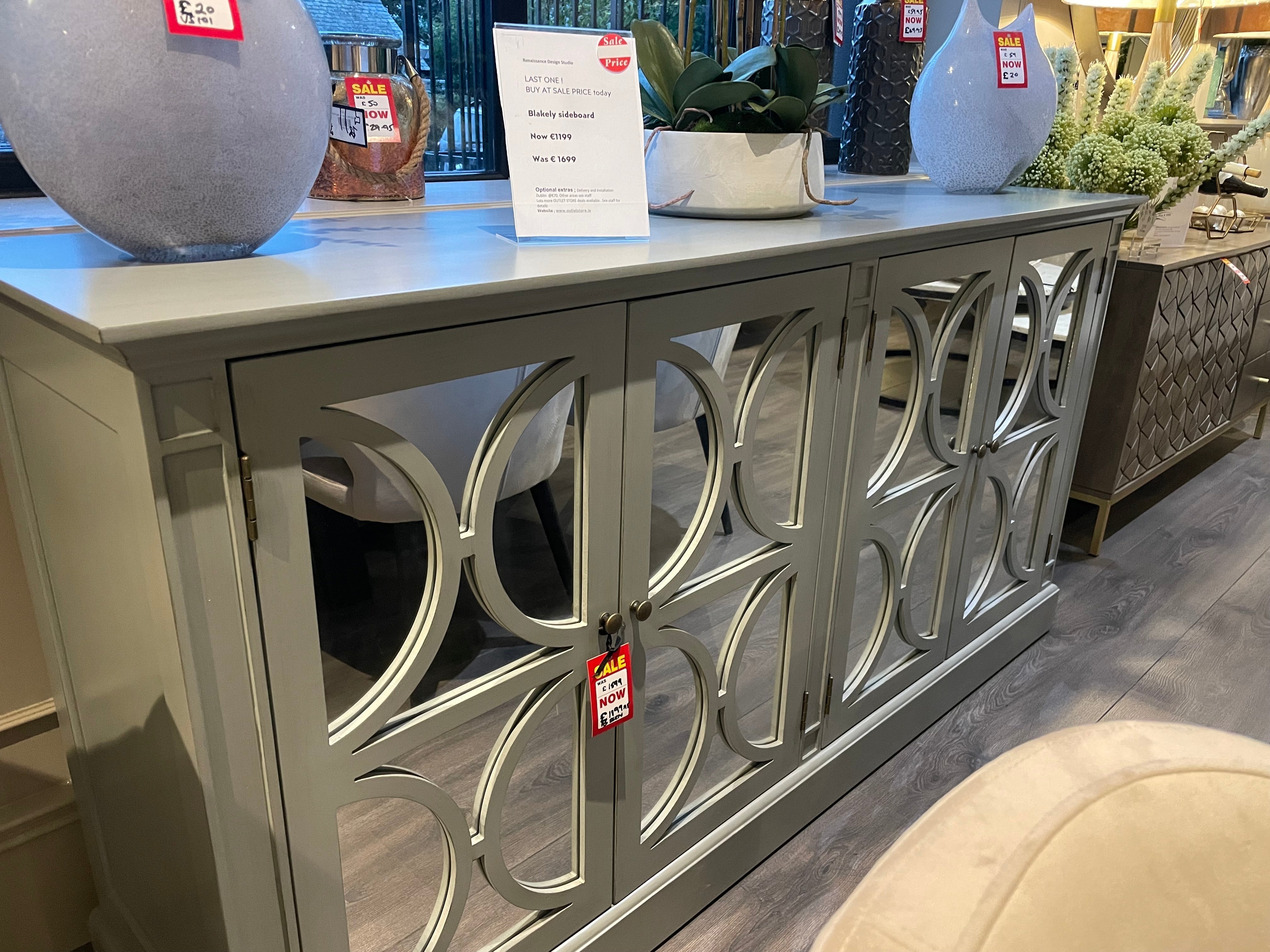 Medina Blake 4 door Sideboard sale price-Sideboard-Renaissance Design Studio