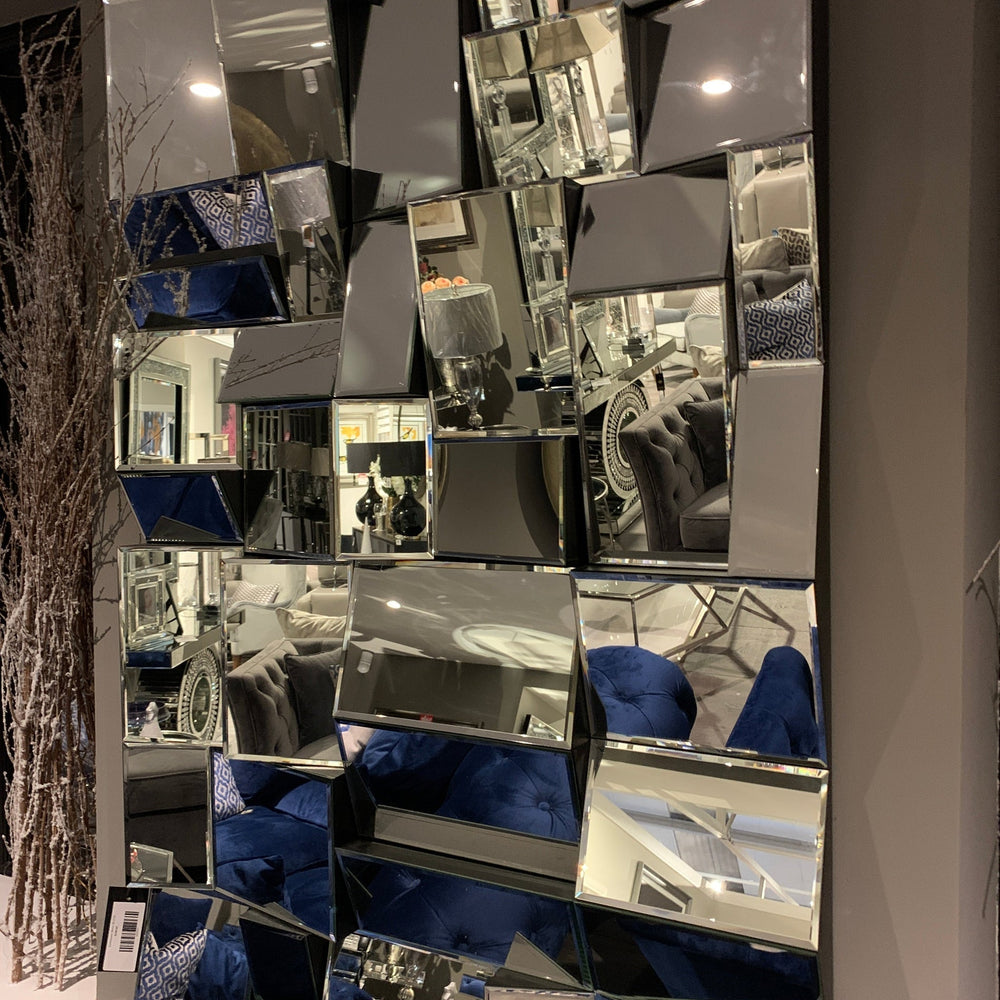 Medina Earthquake Mirror. 120 x 80 cm reduced nett clearance