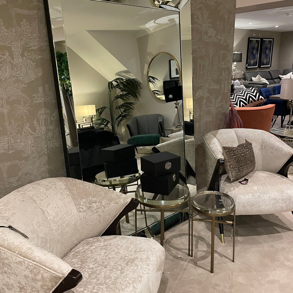 Medina Mitre  Edge Venetian Mirrors reduced up to 20% clearance