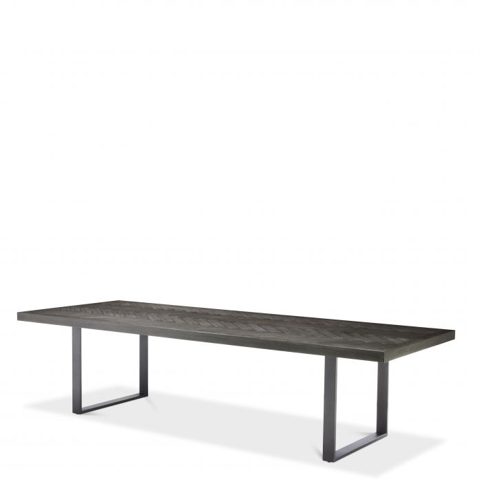 Melchior large designer Dining Table by Eichholtz