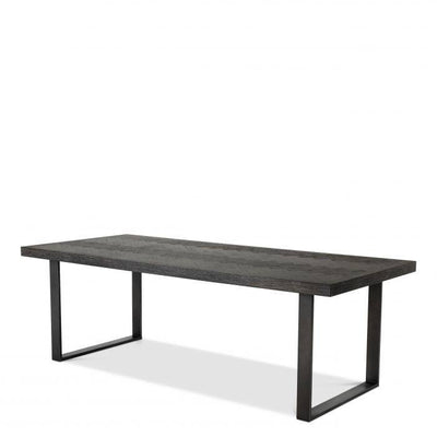 Melchior large designer Dining Table by Eichholtz