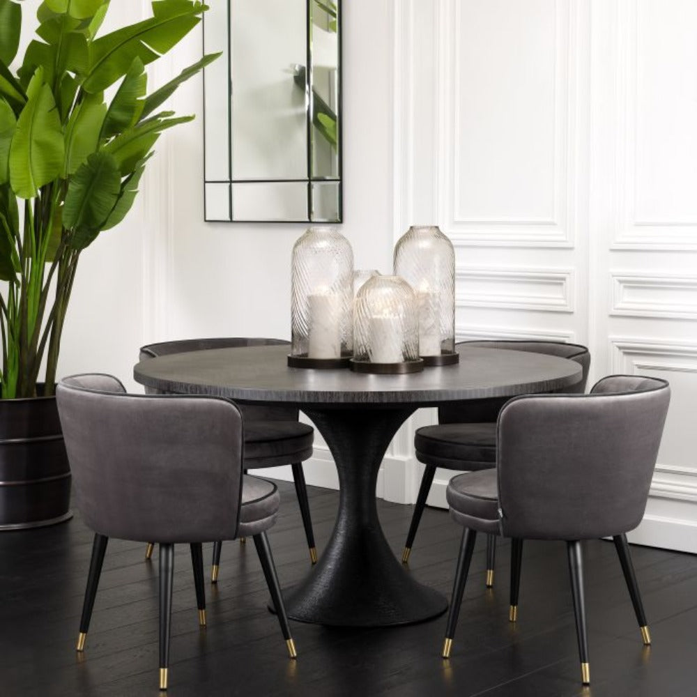 Melchior Round Dining Table by Eichholtz