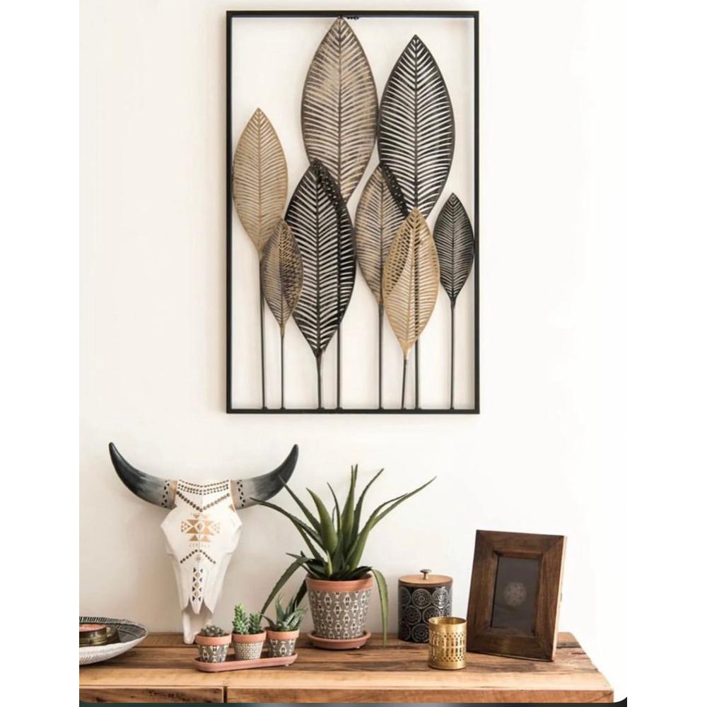 Metal Leaf Wall Art-Renaissance Design Studio
