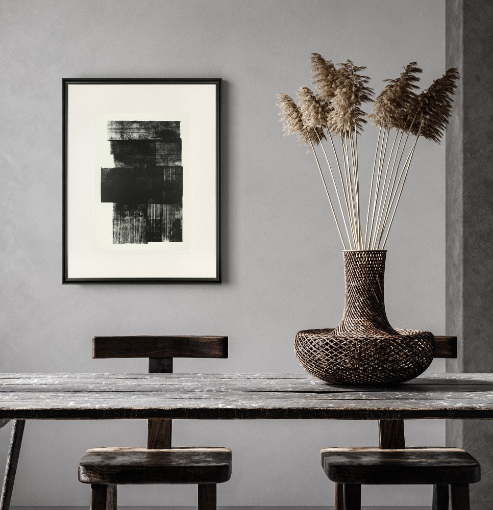 Midnight 01. hand made framed art work 062 for luxury interiors reduced-Renaissance Design Studio