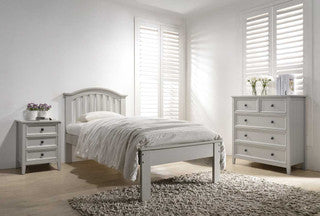 Milan Bed frame with curved headboard-Renaissance Design Studio