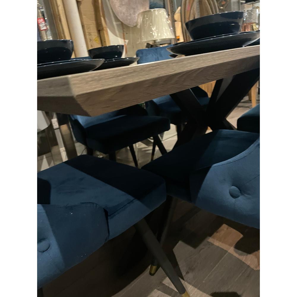Mirabeau Rectangle Extending Dining Table 140cm - 180cm-Renaissance Design Studio