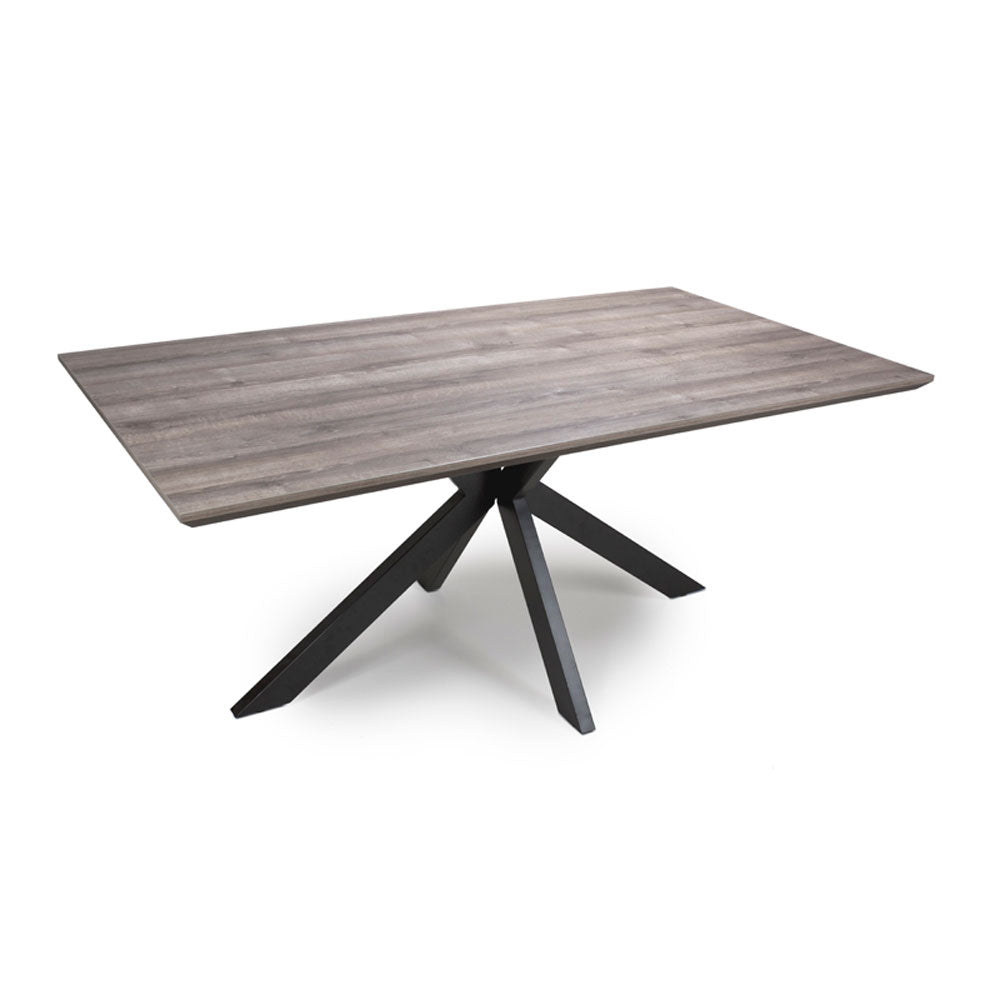 Mirabeau Rectangle  extending Dining Table with extra wide smart top