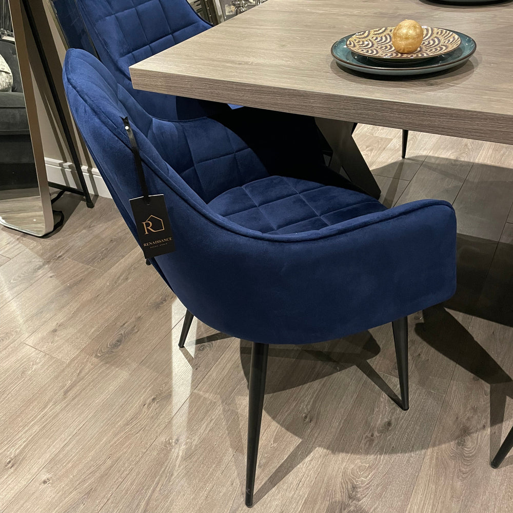 Mirabeau Rectangle  extending Dining Table with extra wide smart top