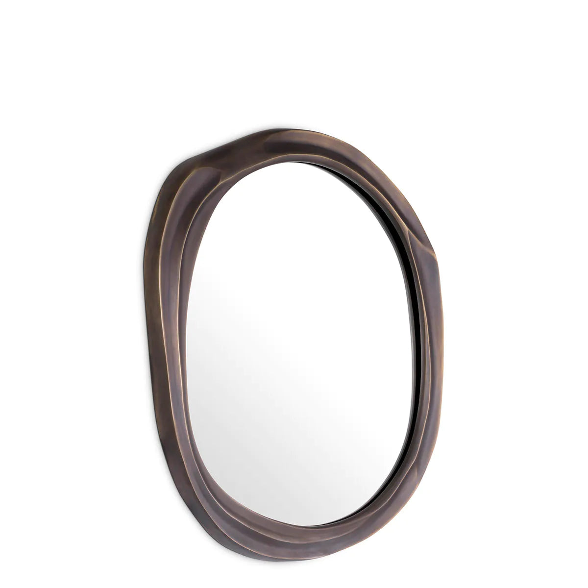 Mirror Karma S Bronze highlight finish by Eichholtz-mirror-Renaissance Design Studio