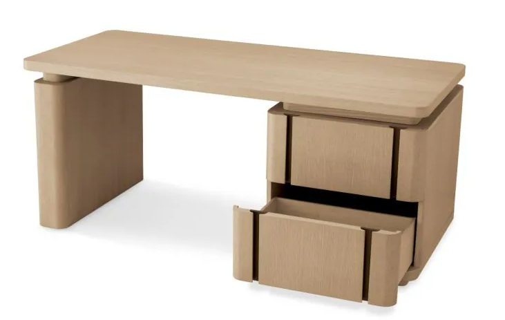 Modesto Desk Large Oak by Eichholtz-Renaissance Design Studio