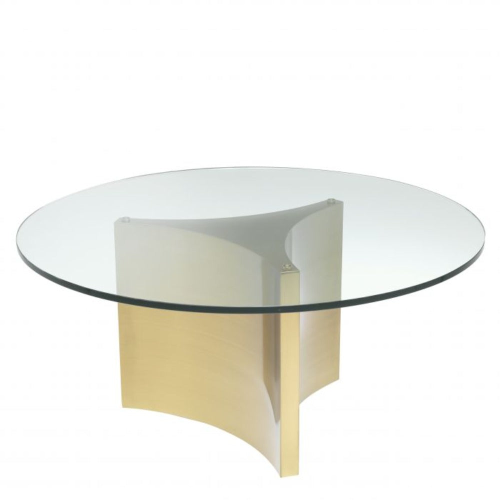 Modus coffee table with 3 oval stools by Eichholtz-Coffee Tables-Renaissance Design Studio