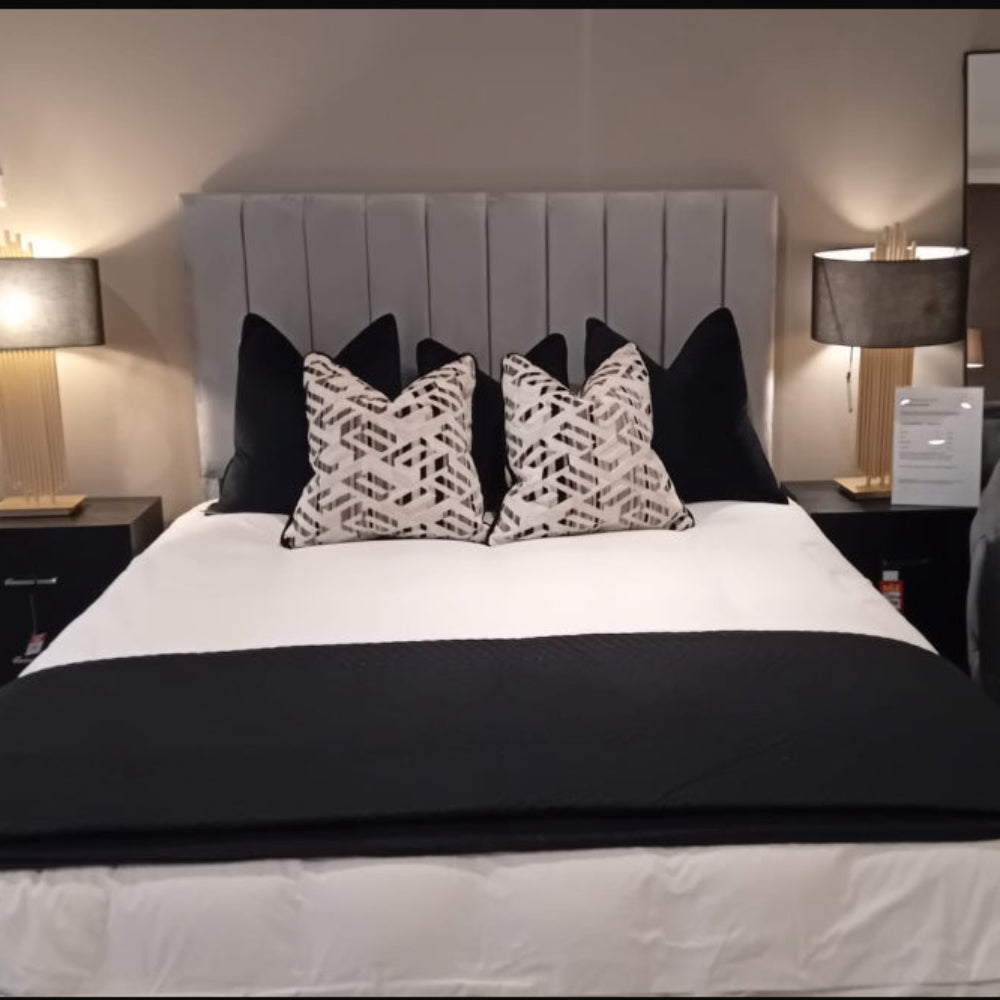 Montana custom made beautiful beds choose your fabrics-Bed & Bed Frame Accessories-Renaissance Design Studio