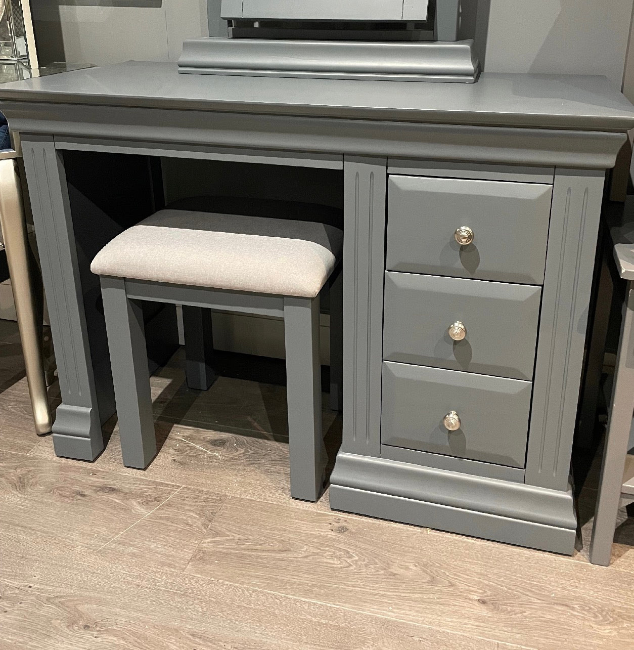 Montpelier charcoal dressing table set reduced clearance (in person )offer-Dressing table-Renaissance Design Studio