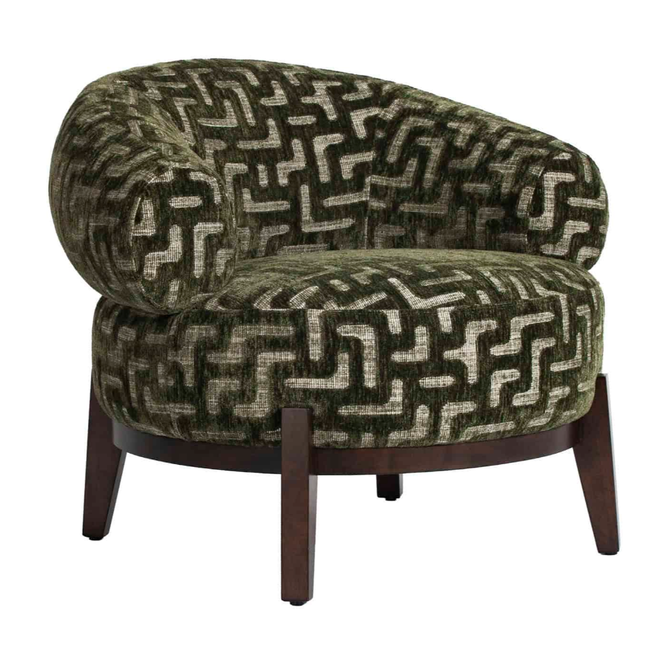 Montreal Armchair with colour options-Renaissance Design Studio