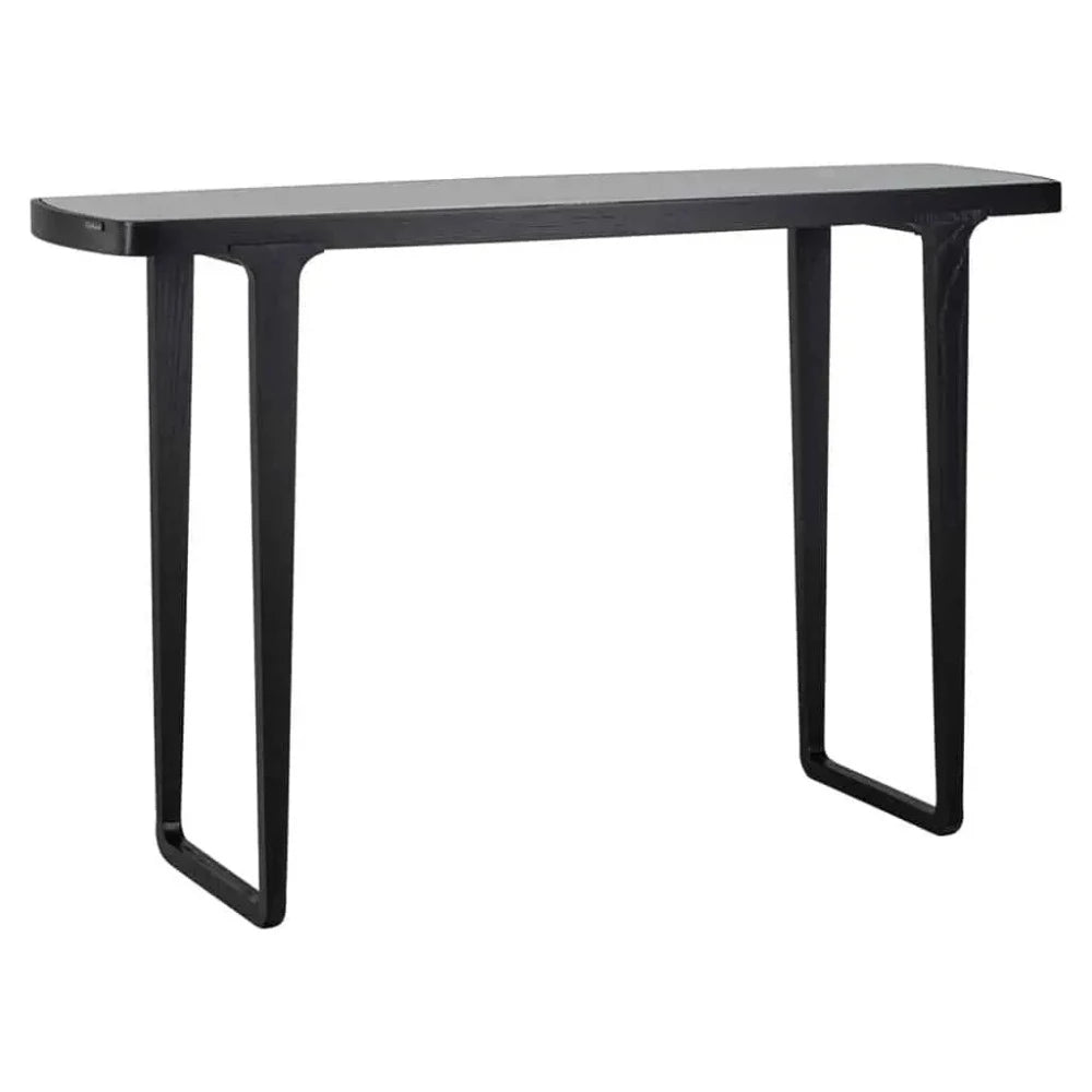 Monty Black & Glass Console Table Reduced price limited stock.-Renaissance Design Studio
