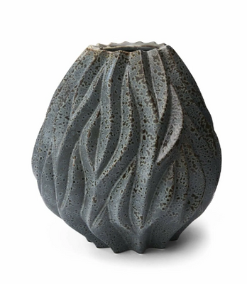 Morso Grey Flame vase 23 cm grey