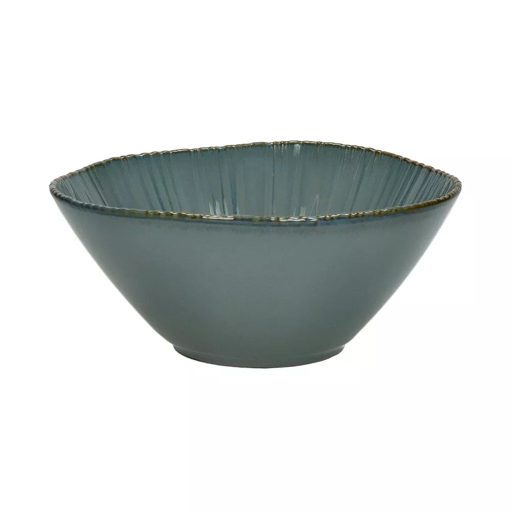 Mysa Pasta Bowl Grey Blue-Renaissance Design Studio