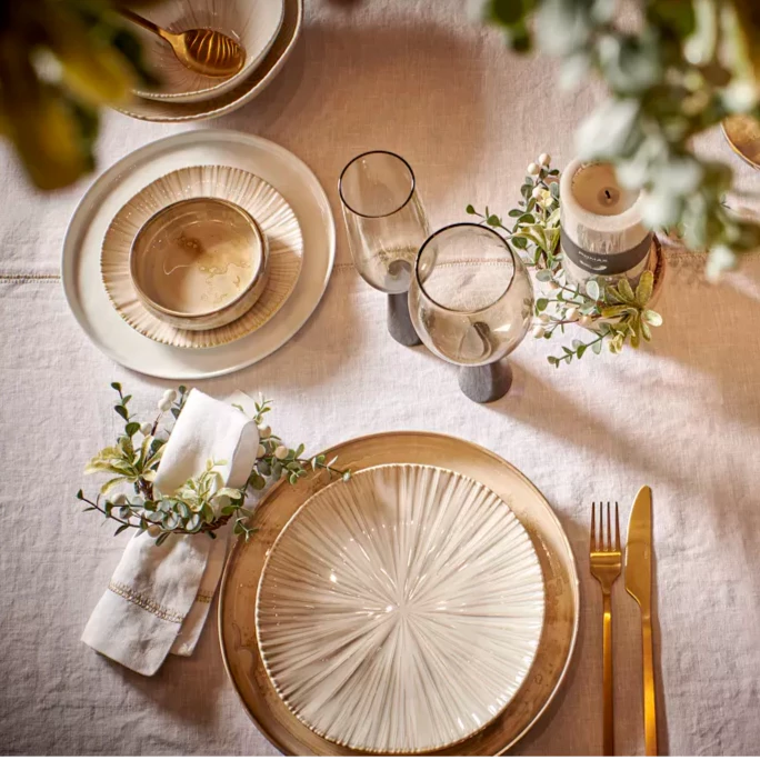 Mysa Plate White-Renaissance Design Studio