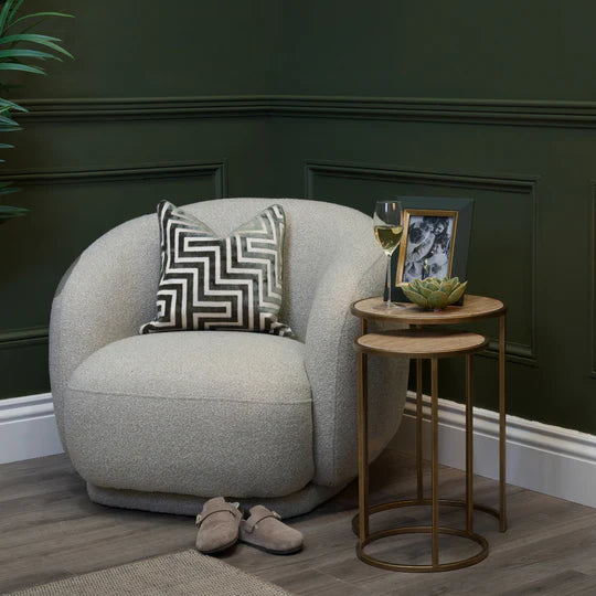 Nadia Swival Chair-accent chair-Renaissance Design Studio