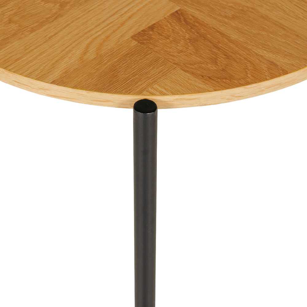 Natalie Side Table Natural Oak